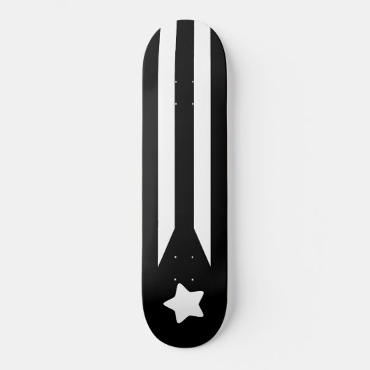 Puerto Rican BW Skateboard (Vorderseite)