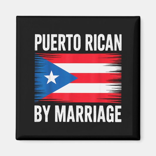 Puerto Rican By Marriage Puerto Rico Magnet (Vorne)