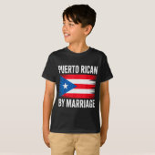 Puerto Rican By Marriage Puerto Rico T-Shirt (Vorne ganz)