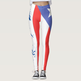 PUERTO RICAN FLAG LEGGINGS HAVIC ACD