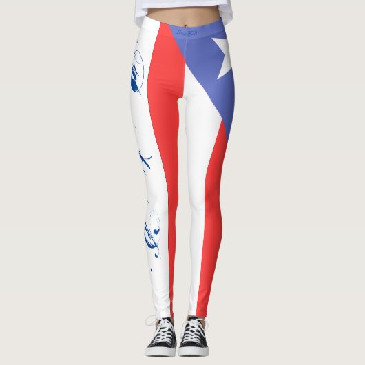 PUERTO RICAN FLAG LEGGINGS HAVIC ACD (Vorderseite)