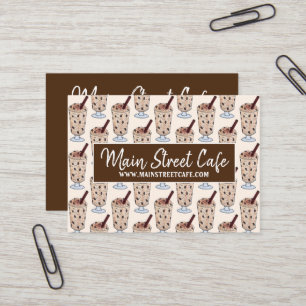 Puerto Rican Food Cuisine Arroz con Dulce Dessert Visitenkarte