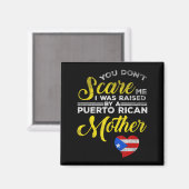 Puerto Rican Funny Quote Puerto Rico Pride Distres Magnet (Vorderseite/Rückseite)