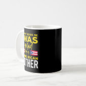 Puerto Rican Joke Quote Puerto Rico Pride Kaffeetasse (Vorderseite Links)