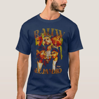 PUERTO RICAN SINGER RAUW ALEJANDRO VINTAG 90ER RA T-Shirt