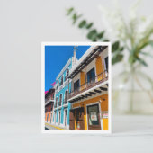 Puerto Rican Street Postkarte (Stehend Vorderseite)