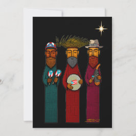 Puerto Rican Three Wise Men – Parranda Feiertagskarte