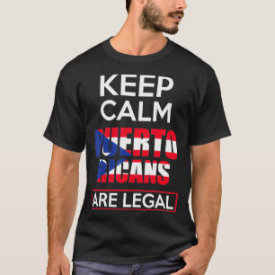 Puerto Ricaner sind der rechtliche Stolz Puerto Ri T-Shirt