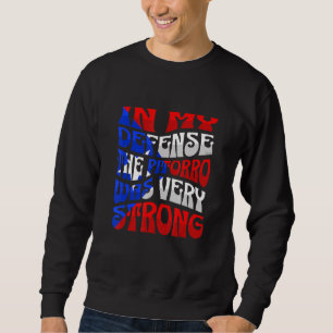 Puerto-ricanische Flagge Pitorro Boricua Tradition Sweatshirt