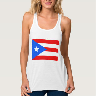 Puerto-ricanische Flagge (Puerto Rico) Tank Top