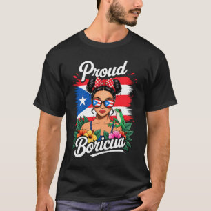 Puerto-ricanische Mädchen Boricua Puerto Rico Erbe T-Shirt