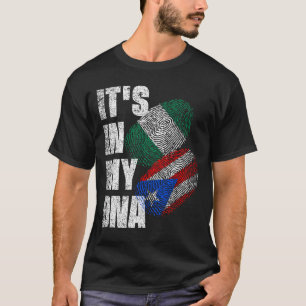 Puerto-ricanische und nigerianische DNA-Mischlings T-Shirt