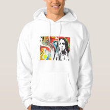 Puerto-ricanischer Kunst-Männer-Pullover-Hoodie