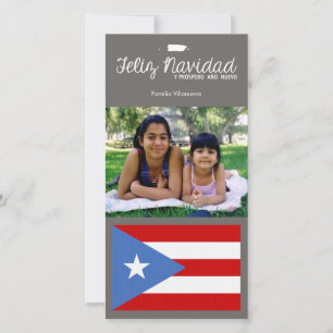 Puerto-ricanisches Weihnachten Feliz Navidad