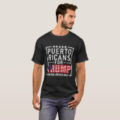 Puerto Ricans für Trump - konservatives Geschenk 2 T-Shirt (Vorne ganz)
