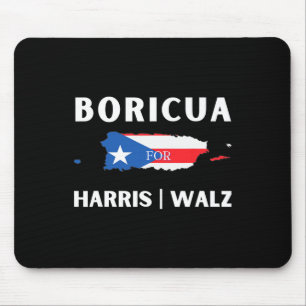 Puerto Ricans Harris 2024 - Boricua für Harris Wal Mousepad