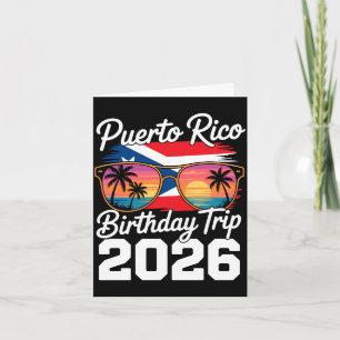 Puerto Rico 2026 Geburtstagsreise-Auftritt  Karte