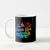 Puerto Rico 2026 Vacation Beach Tie Dye Trip Summe Kaffeetasse (Links)