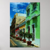 Puerto Rico - Alte San Juan Poster (Vorne)