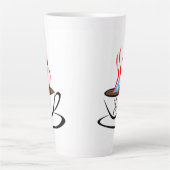 Puerto Rico Aroma Kaffee Latte Tasse (Vorderseite)