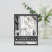 Puerto Rico Arquitectura Española Postkarte (Stehend Vorderseite)
