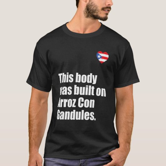 Puerto Rico Arroz Puerto Rican Foodie Puerto Rican T-Shirt (Vorderseite)