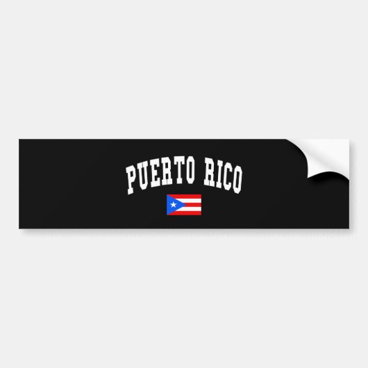 PUERTO RICO AUTOAUFKLEBER (Vorne)