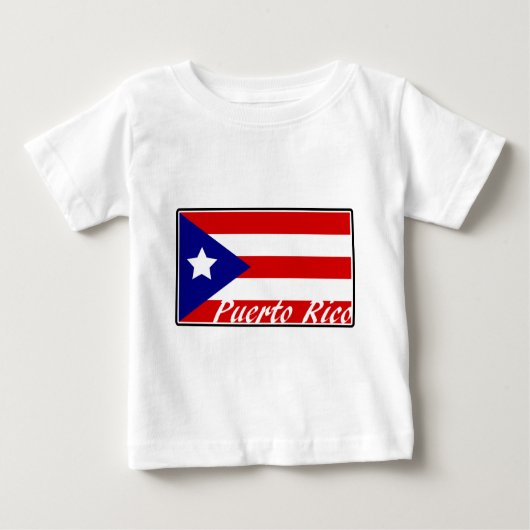 Puerto Rico Baby T-shirt (Vorderseite)