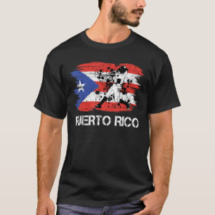 Puerto Rico Baseball Men Women Kid Boricua Puerto T-Shirt