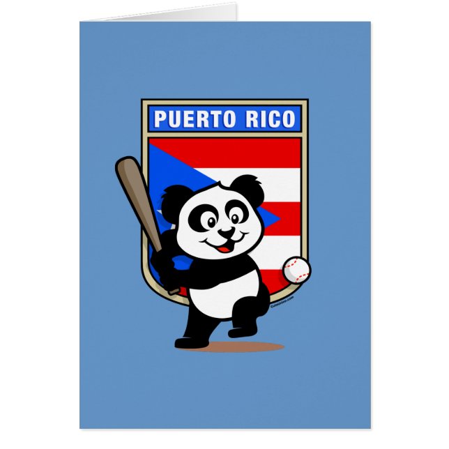 Puerto Rico Baseball Panda (Vorne)