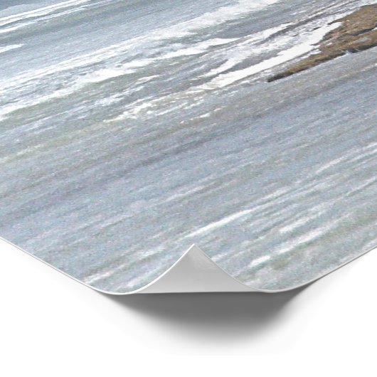 Puerto Rico Beach Poster (Ecke)