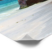 Puerto Rico Beach Tank Poster (Ecke)