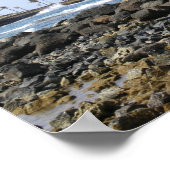 Puerto Rico Beach von RZB Poster (Ecke)