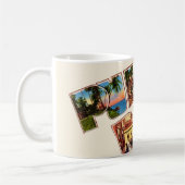 Puerto Rico Big Letter Tasse (Links)