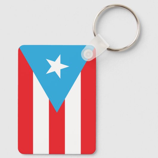 Puerto Rico BOHO Garita at Night Schlüsselanhänger (Rückseite)