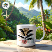 Puerto Rico BOHO Tropisch Kaffeetasse