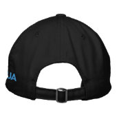 Puerto Rico Boricua Flag bestickt Hat Bestickte Baseballkappe (Rückseite)