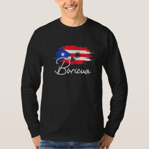 Puerto Rico Boricua Puerto Rico Fahne Prix Vintag T-Shirt