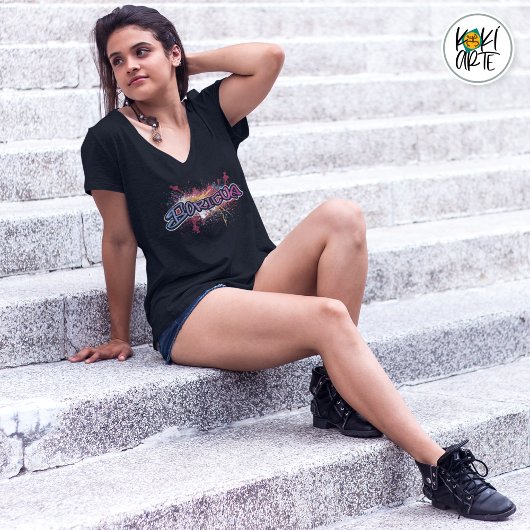 Puerto Rico Boricua Street Art T-Shirt