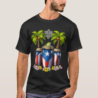 Puerto Rico Boricua Taino Sonne T-Shirt