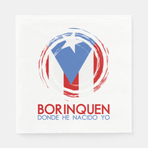 Puerto Rico Borinquen Serviette