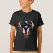 Puerto Rico Boxing Gloves Boxeo Shirt Ropa Uni (Vorderseite)
