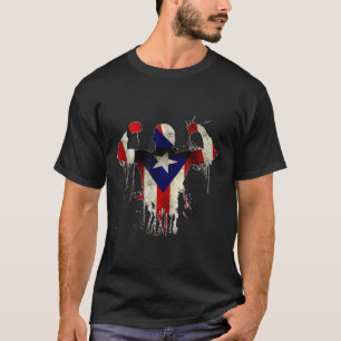 Puerto Rico Boxing Gloves Boxeo Shirt Ropa Uni
