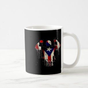 Puerto Rico Boxing Gloves Boxeo Shirt Ropa Uni Kaffeetasse