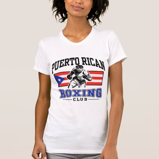 Puerto Rico Boxing T-Shirt (Vorderseite)