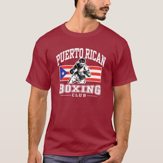 Puerto Rico Boxing T-Shirt (Vorderseite)