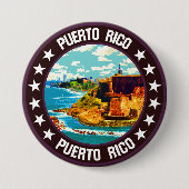 Puerto Rico Button (Vorderseite)