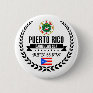 Puerto Rico Button