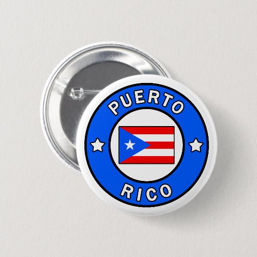 Puerto Rico Button (Vorne & Hinten)