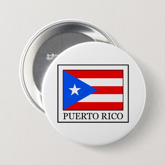 Puerto Rico Button (Vorne & Hinten)